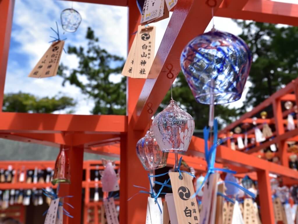 真昼の風鈴